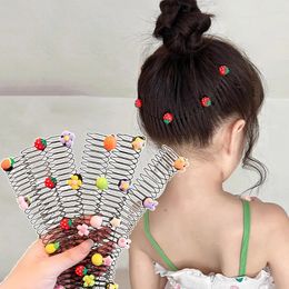 Haaraccessoires Kinderen Kammen Gebroken Clips Mode Trendy Delicate Bloem Legering Meisje Pony Haarspeld Zoete Mooie Clip