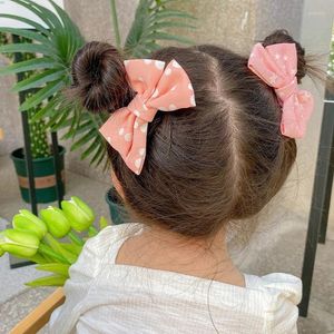 Accessoires pour cheveux, épingle à cheveux pour enfants, princesse, petite fille, douce et mignonne, maille cassée, costume de coiffure