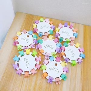 Haaraccessoires Kinderprinses Gevlochten Kleine grijpclip Japan en Zuid-Korea Minibloemclips Hoofdtooi Pony