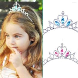 Accessoires de cheveux Crown Kids Rhinestone Princess Bandand pour les filles de la fête des filles