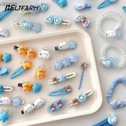 Haaraccessoires schattige cartoon cloud ster haarclip schattige vorm voor kinderen haarclip met emmer voor meisjes modieuze haaraccessoires voor kinderen wx