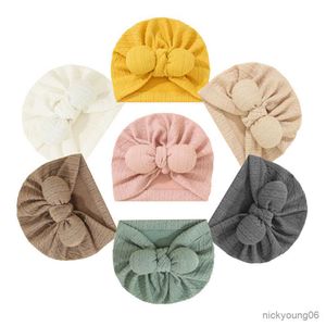 Accessoires de cheveux Mignon Oreilles Noeud Chaud Indien Chapeau Bébé Bandanas Turban Bandeau Filles Enfants Bandeaux Headwrap Coiffe