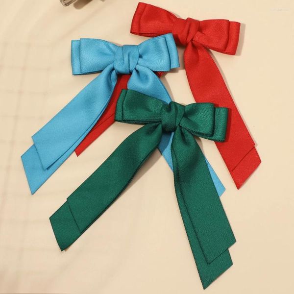 Accesorios para el cabello Fashion Fits Bow Ties Clips Satin Butterfly Ribbon Circonina para damas Bowknot Buratpins