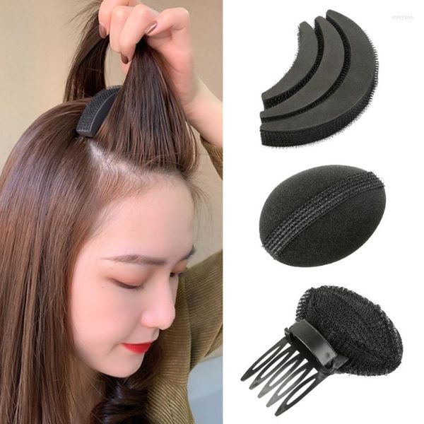 Accesorios para el cabello Clip BB esponjoso para mujeres Set Mat Roots Pad Esponja Pins Estereotipos Herramientas de peinado