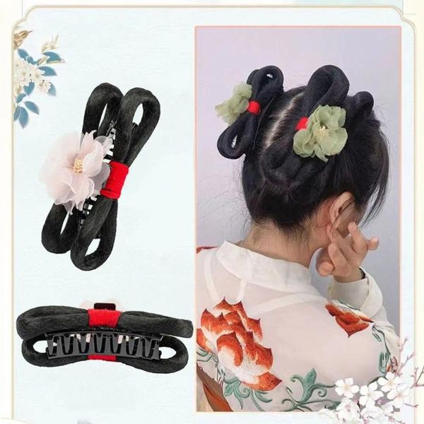 Accessoires de cheveux pour filles Bowknot Hanfu Headress