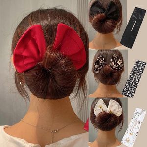 Haaraccessoires voor meisjes Print Lazy Printing Twist Clip Wire Bow DIY Bands Maker Curling Artefact Ball Dameshoofdband