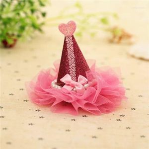 Accessoires cheveux fille couronne Clips élastiques bandeaux pour Borns enfants tête Barrette ornements épingles Yiwu