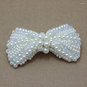 Haaraccessoires Meisje Parels Strikken DIY Grote Boog Schoenen Maken Mobiele Telefoon Deco Bruiloft Bruidsmeisje Bruids Sieraden 200 stks/partij