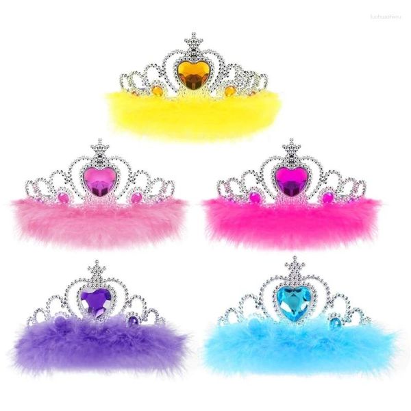 Accessoires pour cheveux Filles Cerceau Robe De Bal Pour Princesse Anniversaire Bandeau Po Accessoires Costume Élégant