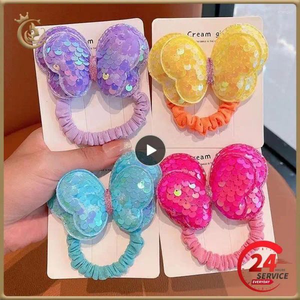 Accesorios para el cabello Accesorios para la cabeza Llamativo Exquisito y encantador Brillante Calidad duradera Mano de obra Alta cola de caballo Lentejuelas Sombreros Chic