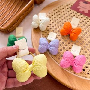 Haaraccessoires Hoge-elastische grote boogbands Styling Tools Ties Sandy Color Rope Ponytail Holder Girls Girls