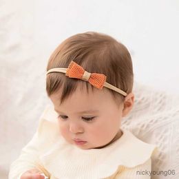 Accesorios para el cabello Hollow Baby Headband Girls Bows Niños Head Bands para bebés Elástico Hairband Cute Headbands Skinny R230608