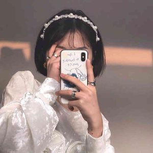 Accessoires de cheveux Bijoux Girl Daydream Main Tissu Super Fairy Crystal Coiffe Coiffe Coréen