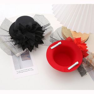 Haaraccessoires Kids Fascinator Hoofdband Kleine Hoed Meisje Hoofdtooi Avondkostuum