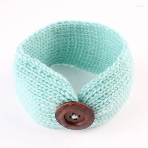 Accessoires de cheveux pour enfants Baby Bandband Toddler tricot Crochet Band Wear Y55b