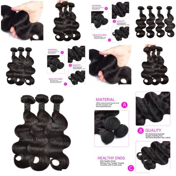 Accesorios para el cabello beso humanloose wav yaki 3 paquetes 10-26 pulgadas virgen brasileño remy ola de cuerpo rizado profundo