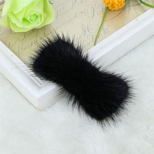 Accessoires pour cheveux Style coréen Coiffe Noeud papillon Épingle à cheveux en peluche Fourrure Bec de canard Clip Côté Mignon Bangs277Z