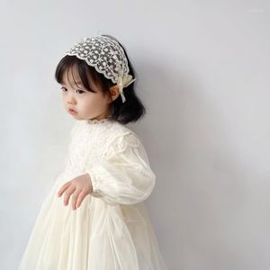 Haaraccessoires Koreaanse stijl vintage prinses hoofdband kant zoete zachte hoofdtooi bloemenmeisje mooie mode