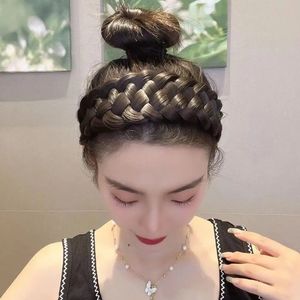 Haaraccessoires Luie Pruik Twist Hoofdbanden Voor Vrouwen Brede Visgraat Vlechten Haarbanden Handgemaakte Retro Hoofd Hoop Styling Hoofddeksels Drop De Dhkty