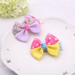 Accesorios para el cabello Ly Design Baby Girl Bow Horquillas Niñas Niños Hairgrips Kids Clips Mini Headwear