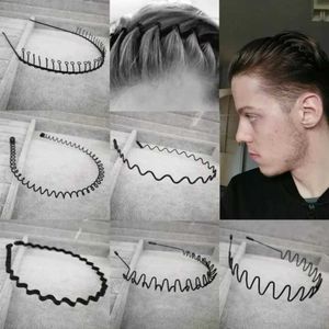 Accessoires de cheveux Bands de cheveux en forme d'anneau avec bande de cheveux ondulée lavage de lavabo unisexe