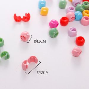 Accessoires pour cheveux Mini Boucle Bonbons Couleur Perles Épingle À Cheveux Braide Clip Griffe Petit Attrape Fille Barrette Chapeaux