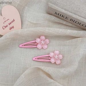 Haaraccessoires mini haaraccessoires Koreaanse pinnen en clips geschikt voor meisjes bloemen krabben populaire kpop sweeps kawaii schattig en modieus nieuwe wx