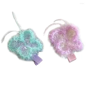 Haaraccessoires MXMB Vlinders Clip Zoete Glitter Haarspelden Meisjes Decoratieve Hoofddeksels