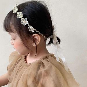 Accessoires pour cheveux Perle Filles Bandeau Cerceau Coiffe Fleurs Princesse Style Doux Mignon Bébé Doux Joli Design