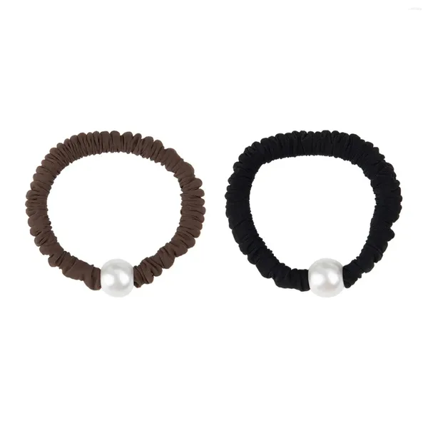 Accesorios para el cabello, diadema de perlas, regalos de cumpleaños ligeros y portátiles, diademas elásticas elegantes para fiesta de viaje, mujeres y niñas finas