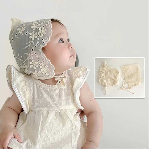 Accesorios para el cabello Palacio Palacio Baby Baby Lace Lace Groyie Bonnón Fino Algodón Fino Desconocido Sombreros Fetales Fetal Propiedad