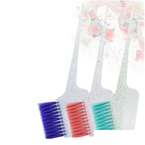 Accessoires de cheveux Tyner professionnel Ensemble pour le salon Barber Coloring Dye Brush and Bowl Fashion Hairstyle Design Tool Drop Livrot Prod OT9MO
