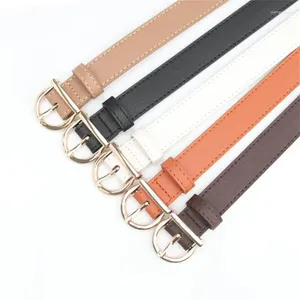 Haaraccessoires Pu-materiaal Riem niet gemakkelijk te vervagen Damesriemen Lock Catch Dubbele lus Tailleband Comfortabel en ademend Legering