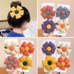 Accesorios para el cabello Bandas de goma para niñas Flores de dibujos animados encantadoras Bandas elásticas para el cabello de mariposa Cuerda para la cabeza Titular de cola de caballo Accesorios para el cabello para niños 230606