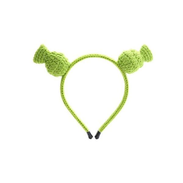 Accessoires pour cheveux Shrek bandeau avec oreilles mignon habillage cosplay accessoire thème costume unisexe décorations de fête d'anniversaire GC2450 Drop Ot7Vy