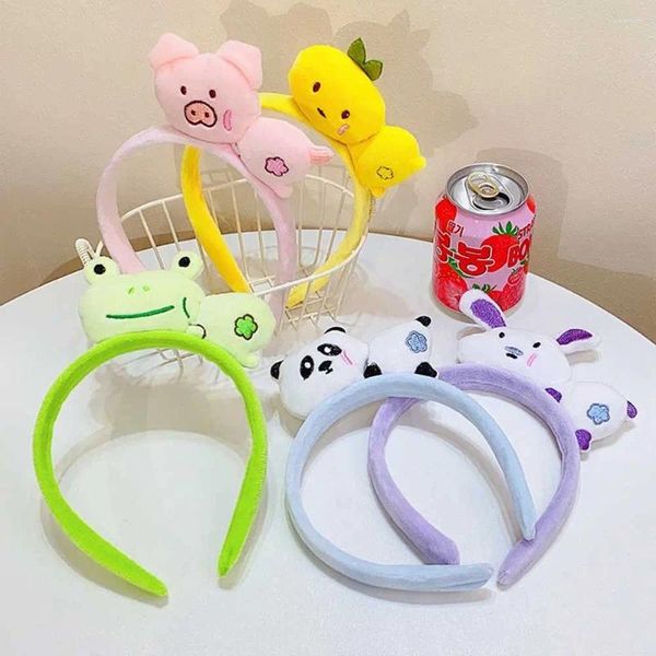 Accessoires de cheveux Simple Fashion Lavage Panda Plance Frog Frog Femmes cerceau de style coréen.