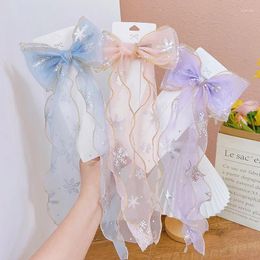 Accessoires pour cheveux Super féeriques pour filles, épingle à cheveux allongée, banderole de tempérament, enfants coréens