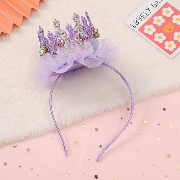 Accessoires de cheveux doux mignon hintements de la couronne de fée