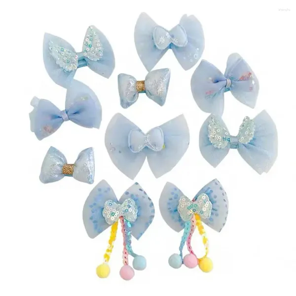 Accesorios para el cabello dulce flor perla niña Clip LATERAL lazo de princesa horquilla conjunto niños pasador de estilo coreano