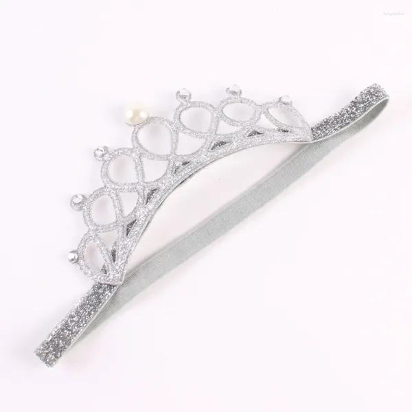 Accessoires de cheveux en gros enfants argent couronne bandeau princesse anniversaire diadème fille mariage photographie 280 pièces