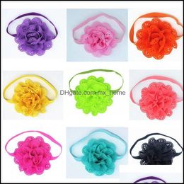 Hair Aessories Baby, Kids Maternity Headbands Headband Baby Girls Banda elástica Flower Soft Lot Drop Delivery 2021 Jp4Wt