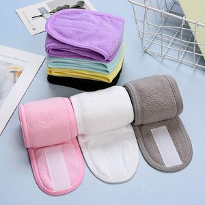 Wassen gezicht haarband Microfiber hoofdband make-up douche spa hoofdbanden DC462