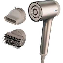 Sèche-cheveux ionique avec concentrateur 2 en 1 et accessoires de coiffure, préréglages automatiques, Air rotatif 240325