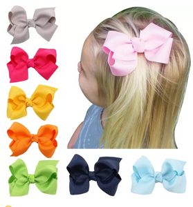 Épingles à cheveux coréennes en ruban gros-grain de 3 pouces, accessoires pour bébés filles avec clips, cravates de Boutique C437