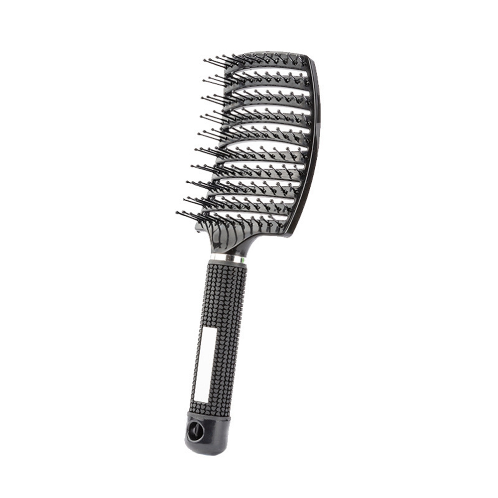 Brosse à cheveux peigne de Massage du cuir chevelu brosse à cheveux en poils de nylon femmes brosse à cheveux démêlante bouclée humide pour Salon de coiffure outils de coiffure X2257