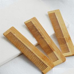 Brosses à cheveux 1pcs haute qualité Mas Peigne en bois Bamboo Vent Brosse C187L Drop Livraison 2021 Produits Soins Sty Otphl