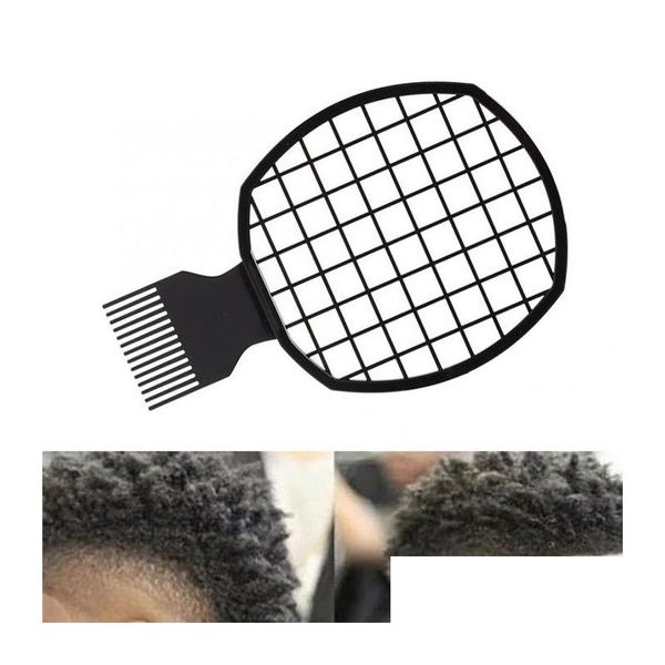 Haar Borstels 2 In 1 Vuile Vlecht Kam Afro Twist Afrikaanse Heren Kappers Professionele Golf Krullend Borstel 10 Stuks Drop levering Producten Dhtvi