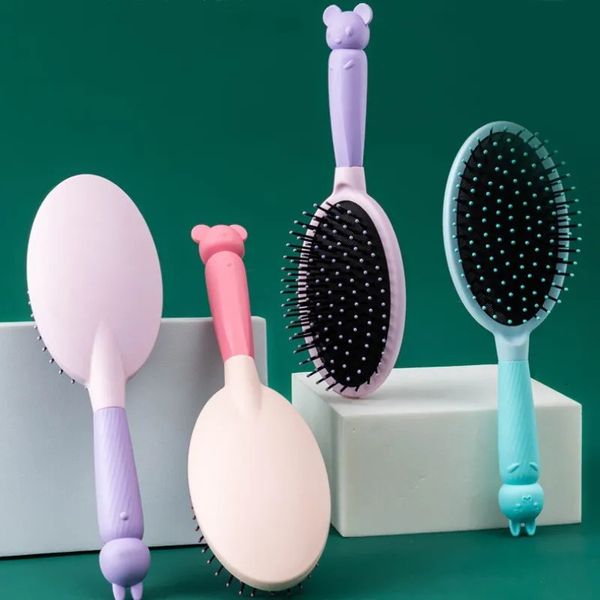 Brosses à cheveux Coussin d'air Peigne Femmes Long Curling Sac Massage Peau Méridiens Ménage Mignon 231017