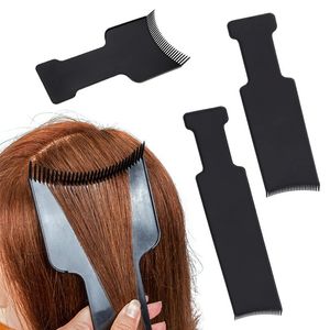 Brosses à cheveux Barbier Conseil de coloration Salon professionnel Cueillette et teinture Highlight Huile cuite Coiffure Accessoires de coiffure Peigne 231219