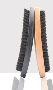 Brosses de cheveux peignes peignes peignes brosses ondes à poil grande manche en bois incurvé outils de style anti-statique1694170